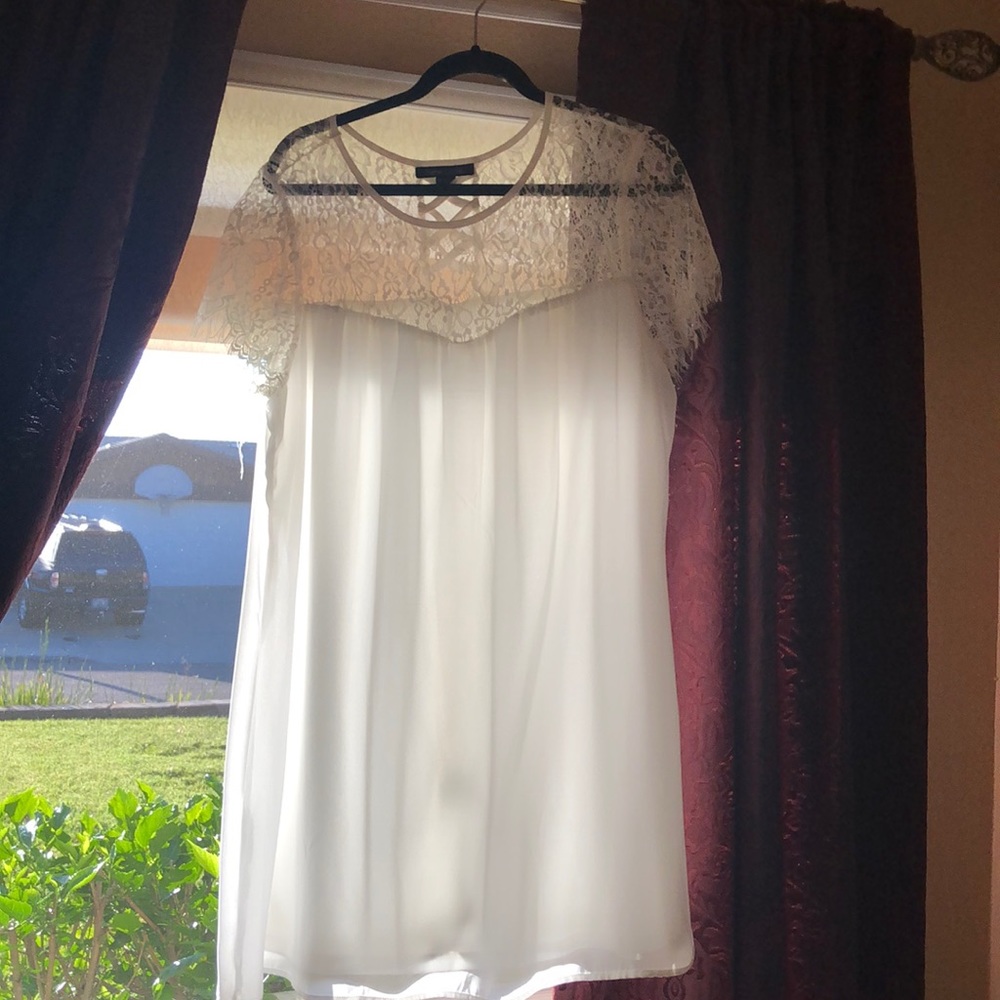White dress